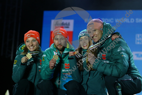 02.03.2019, Nordische Skiweltmeisterschaften, Skisprung, Mixed Team, Siegerehrung

Hier nur Vorschaubilder !