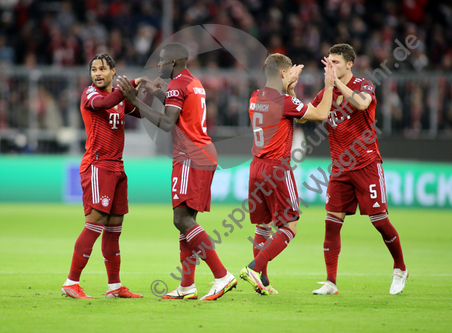 02.11.2021, FC Bayern Muenchen -  Benfica Lissabon, Champions League

Hier nur Vorschaubilder !