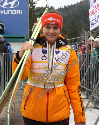 22.03.2014, Skifliegen ,Planica 
Weltcupfinale, Damen
v.l. Foto Ulrich Wagner