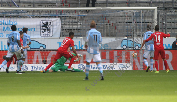27.09.2015, Fussball 2.Bundesliga,TSV 1860 Muenchen - RB Leipzig

Foto: Ulrich Wagner
