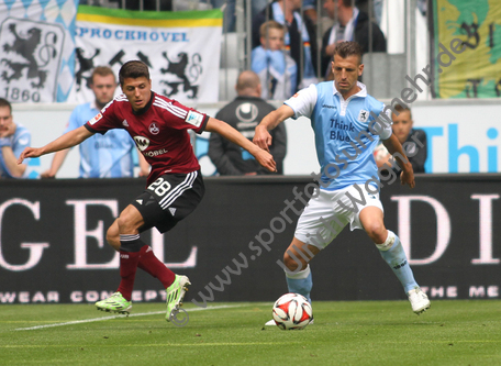 17.05.2015, Fussball 2.Bundesliga, 
TSV 1860 Muenchen - 1.FC Nuernberg
Foto: Ulrich Wagner

Originalbild: 5184 x 3456