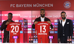 12.10.2020, FC Bayern Muenchen, Vorstellung Choupo-Moting und Sarr

Hier nur Vorschaubilder !