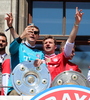 15.05.2022, FC Bayern Muenchen, Meisterfeier am MarienplatzHier nur Vorschaubilder !
